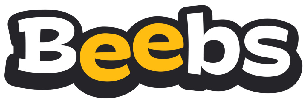 Logo Beebs avec un fond blanc
